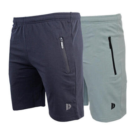 Lot de 2 shorts de jogging Nick pour homme Donnay