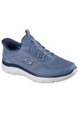 Baskets homme baskets skechers summits-top rate gris skechers