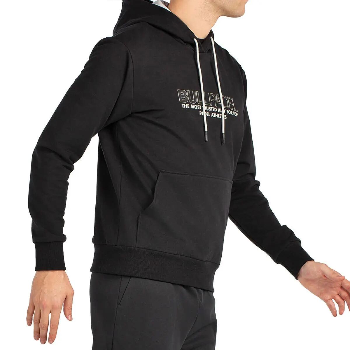 Moletom Preto Bullpadel Boyen 2/4