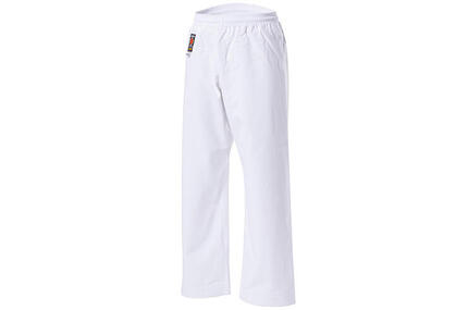 Pantalon Karaté Blanc, Kumite - 12oz - Couleur : Blanc - Taille : 1m90