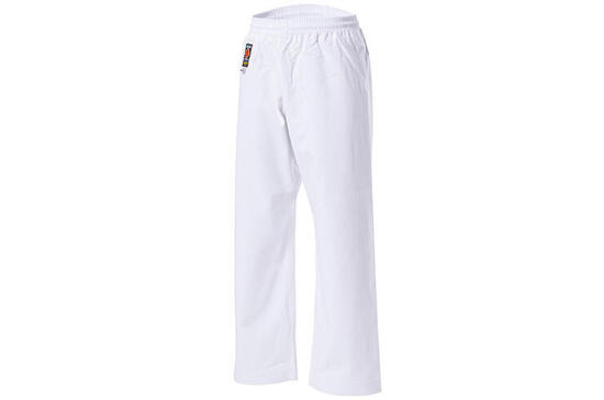 Pantalon Karaté Blanc, Kumite - 12oz - Couleur : Blanc - Taille : 1m90
