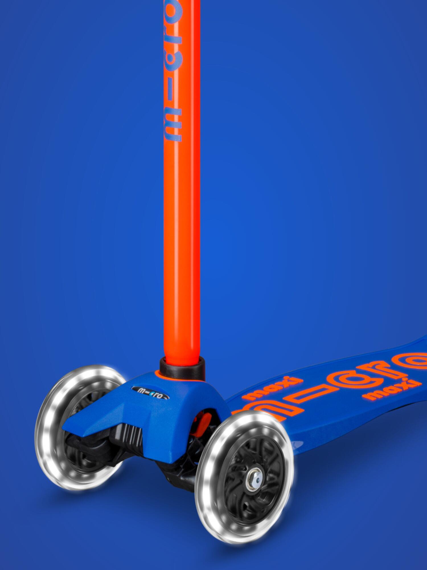 Trottinette enfant Maxi  Deluxe Néon  LED 7/7