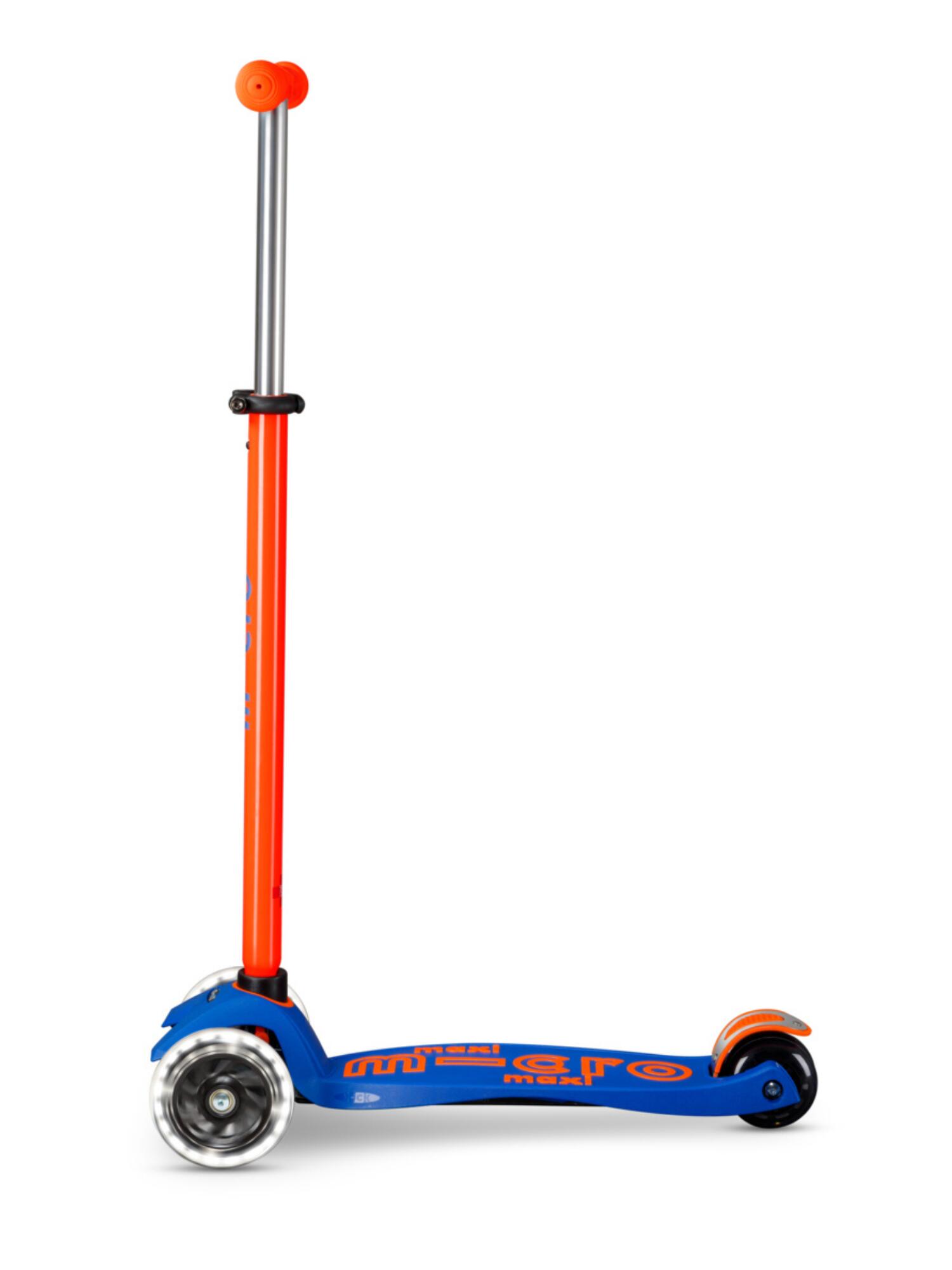 Trottinette enfant Maxi  Deluxe Néon  LED 5/7