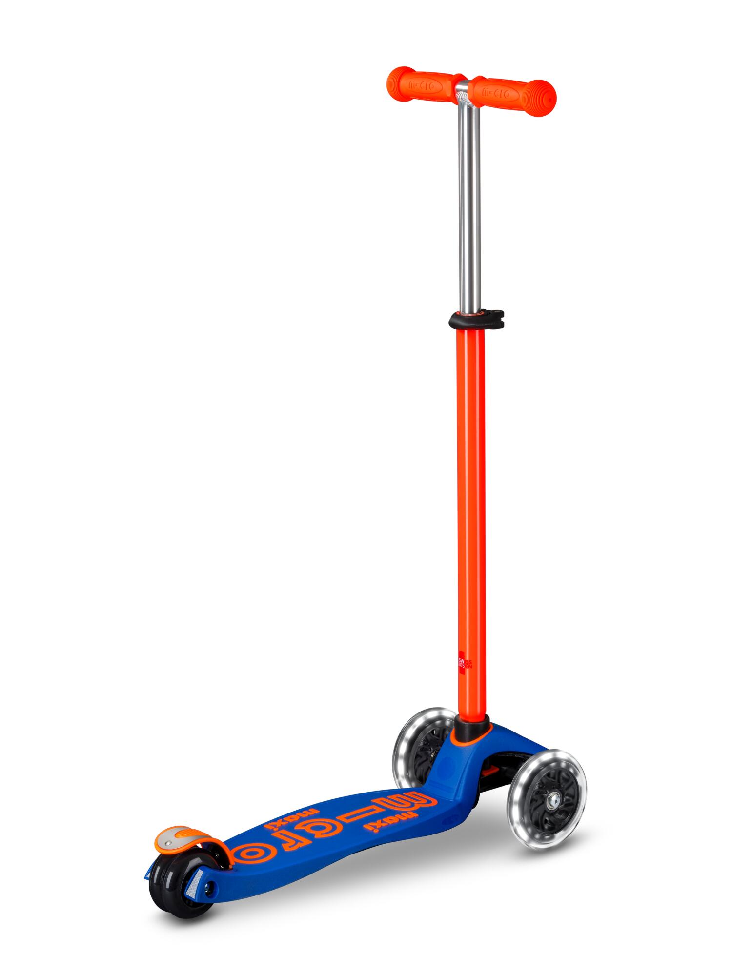 Trottinette enfant Maxi  Deluxe Néon  LED 4/7