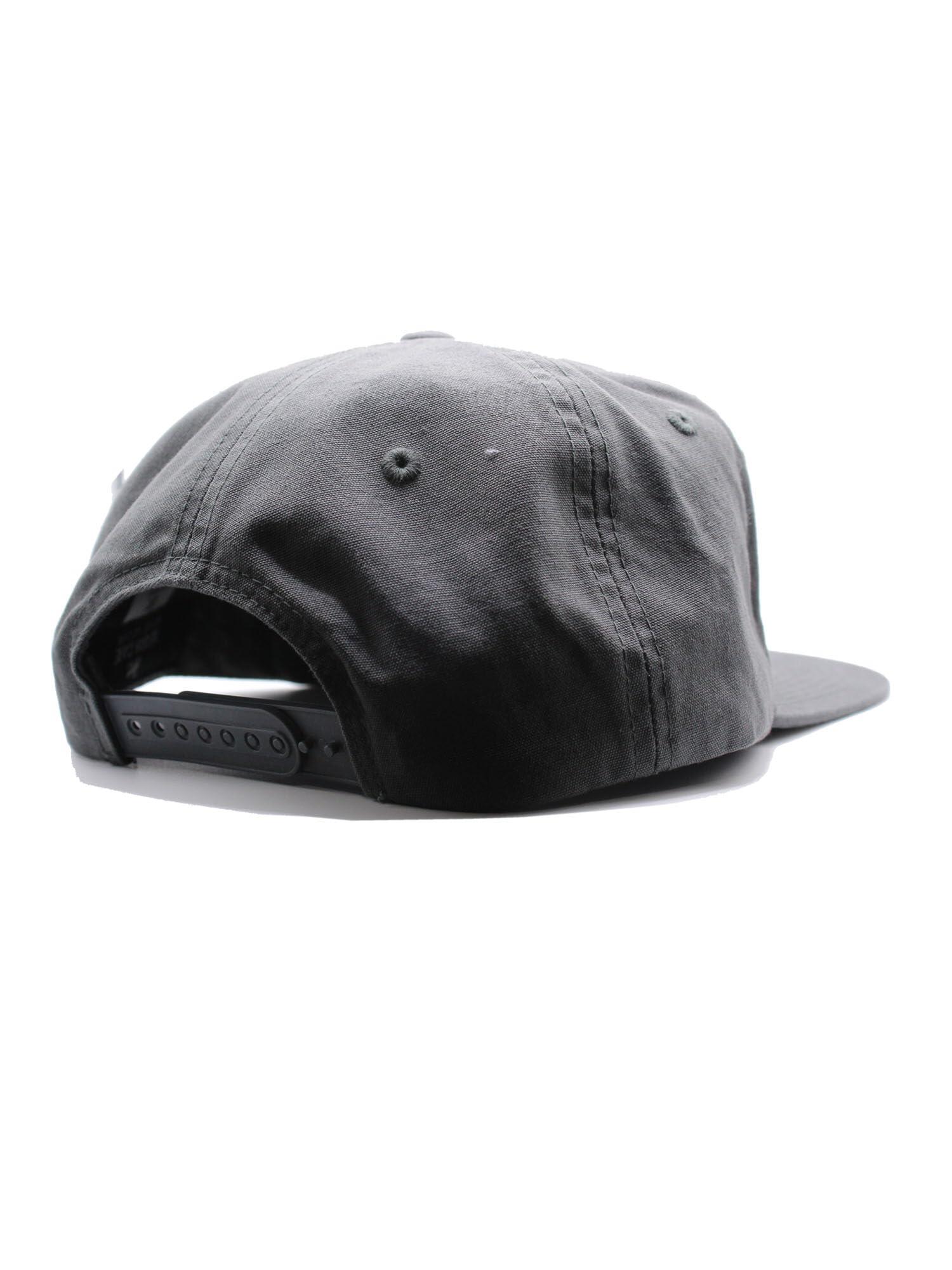 Casquette 5P unisexe - Coton bio - Taille unique (Gris) 3/5