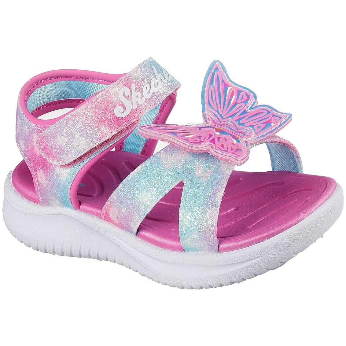Sandale copii Skechers S Lights-jumpsters Sandal, Roz