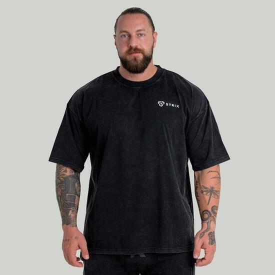 Uomo maglietta oversize cotone Black