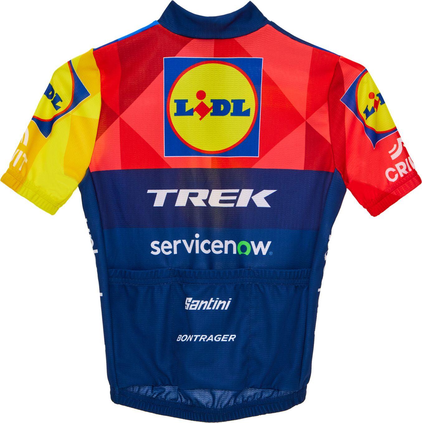 Santini Team Lidl-Trek kindertrui met korte mouwen 2/2