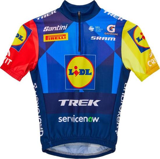 Maillot Manches Courtes Santini Team Lidl-Trek Enfant