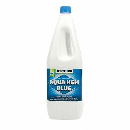 Thetford Aqua Kem Blue 2 L, Flüssigzusatz für portable und Cassette-Toiletten.