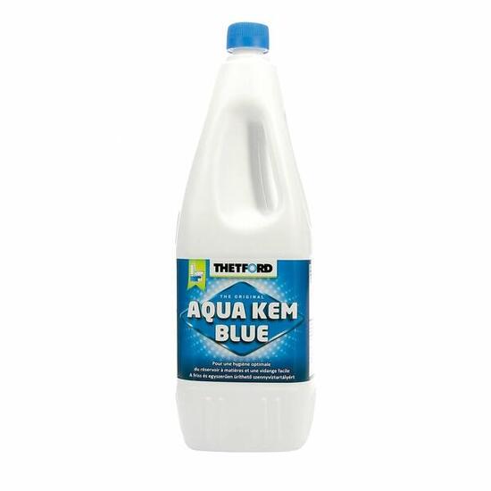 Thetford Aqua Kem Blue 2 L, Flüssigzusatz für portable und Cassette-Toiletten.