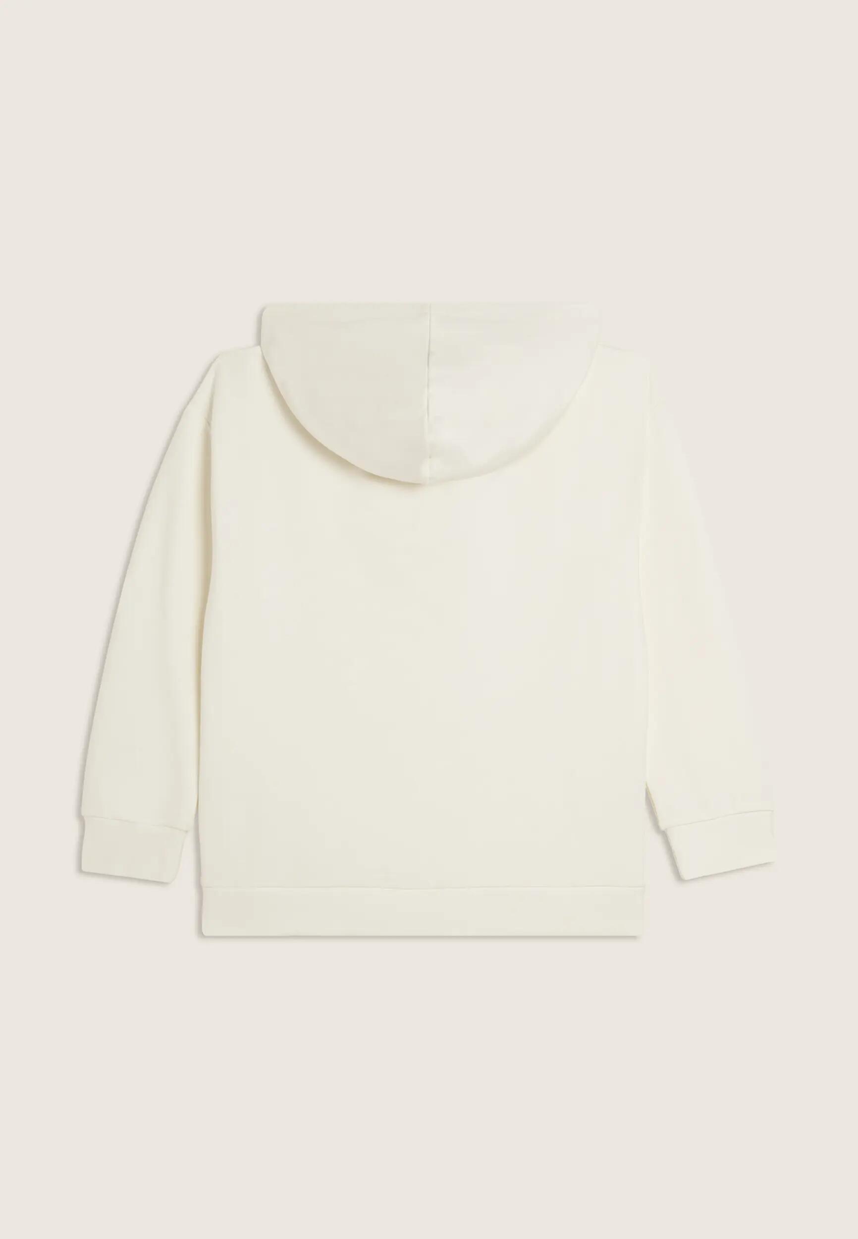 Felpa Junior oversize con cappuccio e logo FREDDY 2/3