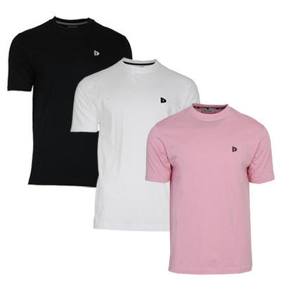 3-pack heren t-shirt vince ronde hals 100% katoen