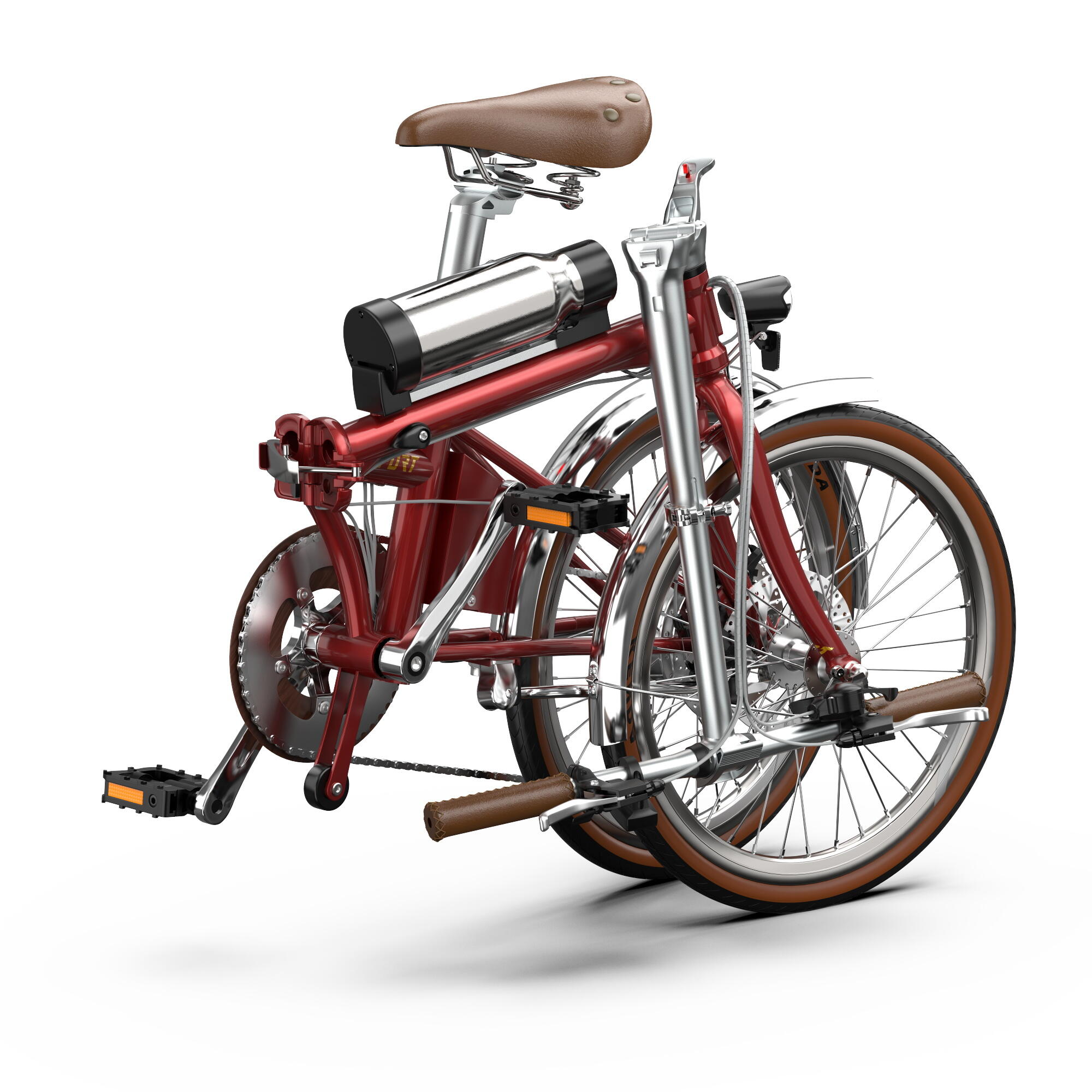 folding bike bici leggera decathlon