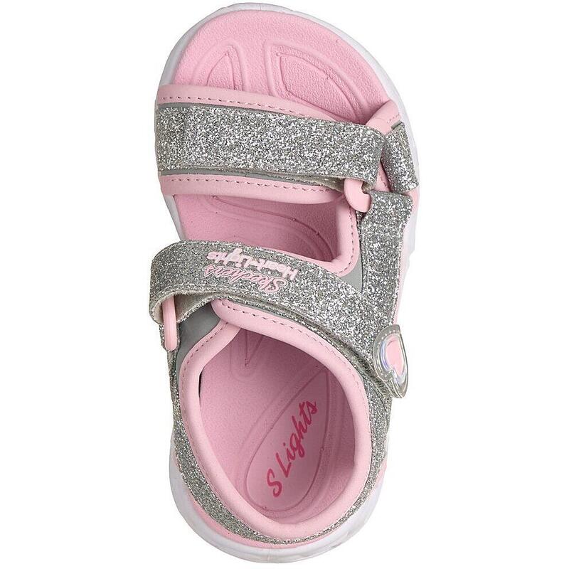 Sandale copii Skechers S Lights-heart Lights Sandal, Gri