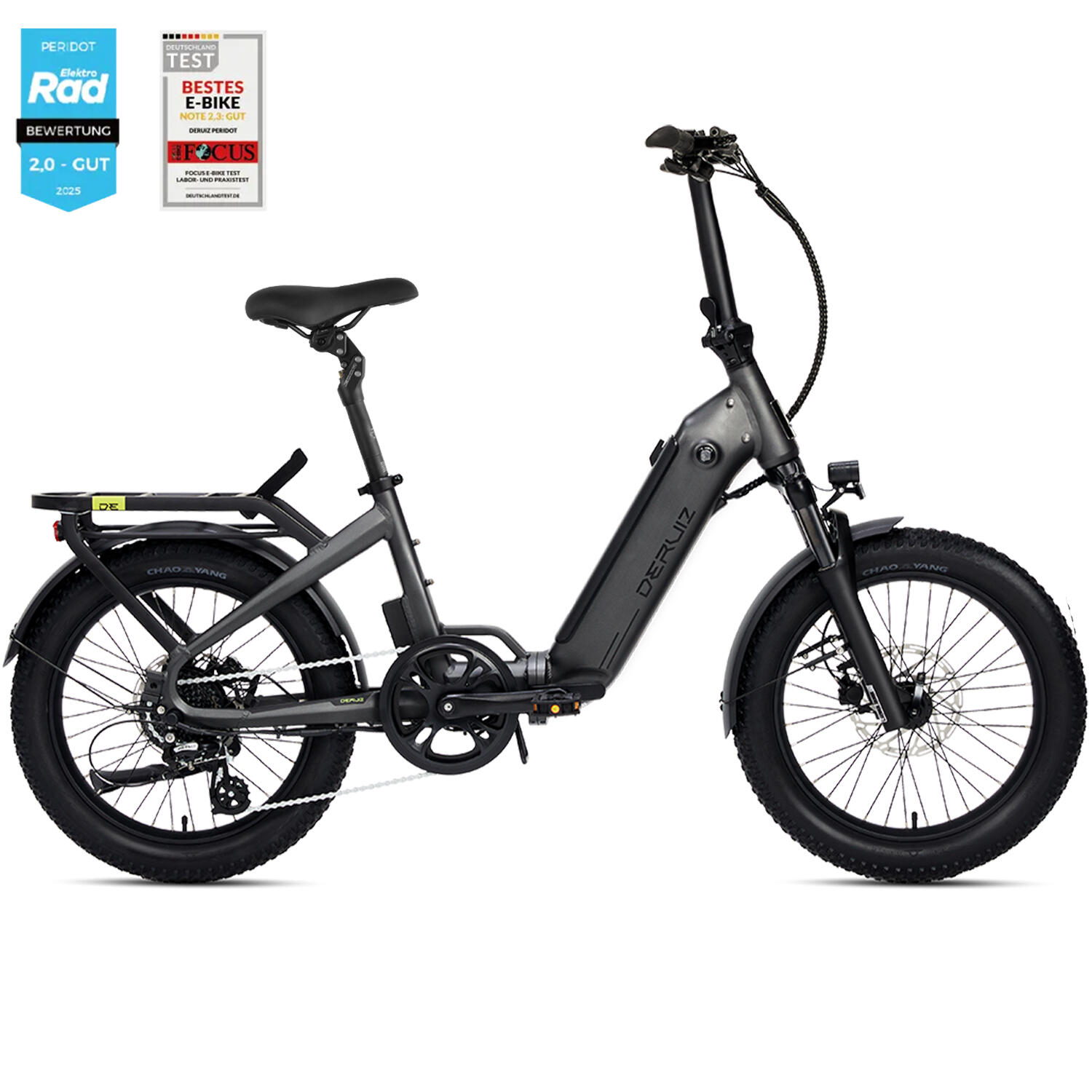 Peridot Bicicleta Eléctrica Plegable 20" 250W Sensor Par 500Wh Autonomía 143 Km 2/7
