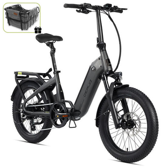 Peridot Vélo Électrique Pliant 20" 250W Capteur Couple 500Wh Autonomie 143 Km