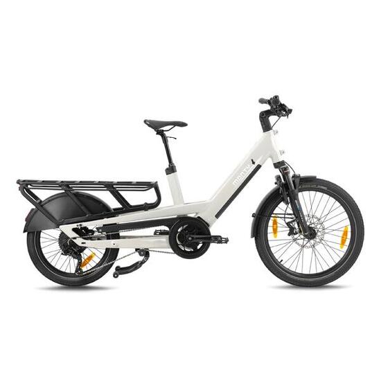 AE-trading Monty Cargo V4 Rover - Elektrische Longtail - Glanzend Wit