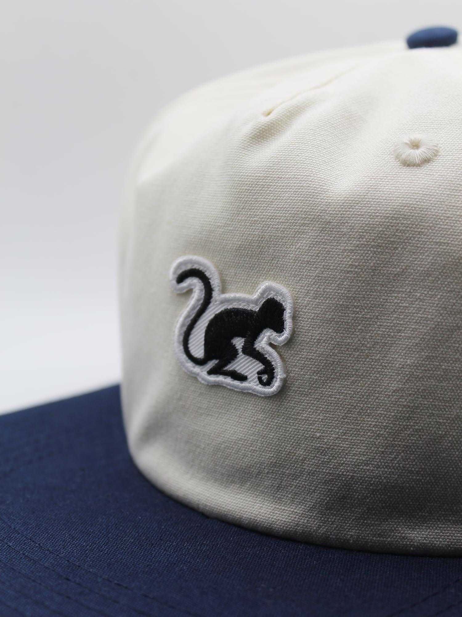 Gorra 5P Hombre/Mujer - Algodón Orgánico - Talla única (Blanco Marino) 2/5