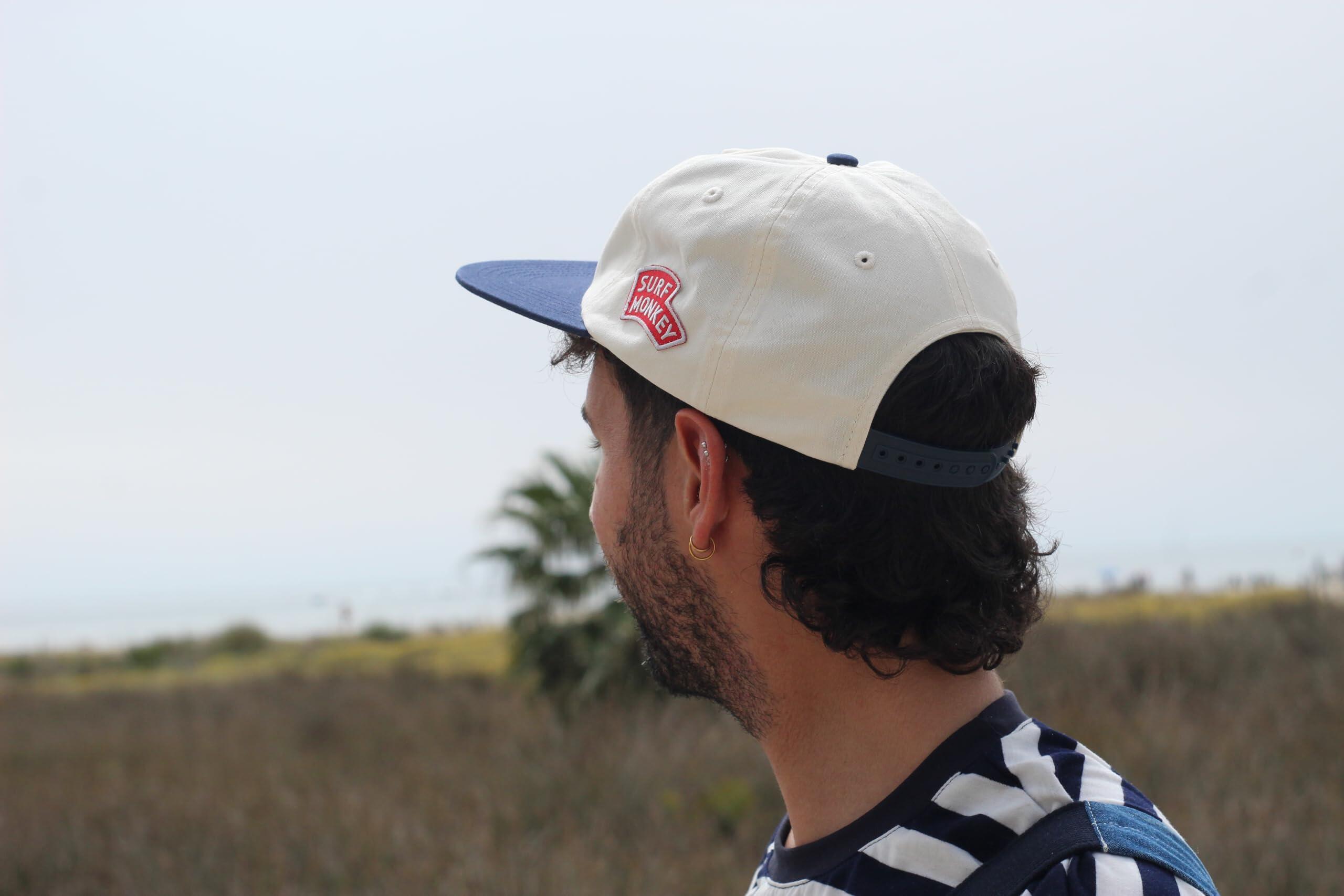 Gorra 5P Hombre/Mujer - Algodón Orgánico - Talla única (Blanco Marino) 5/5