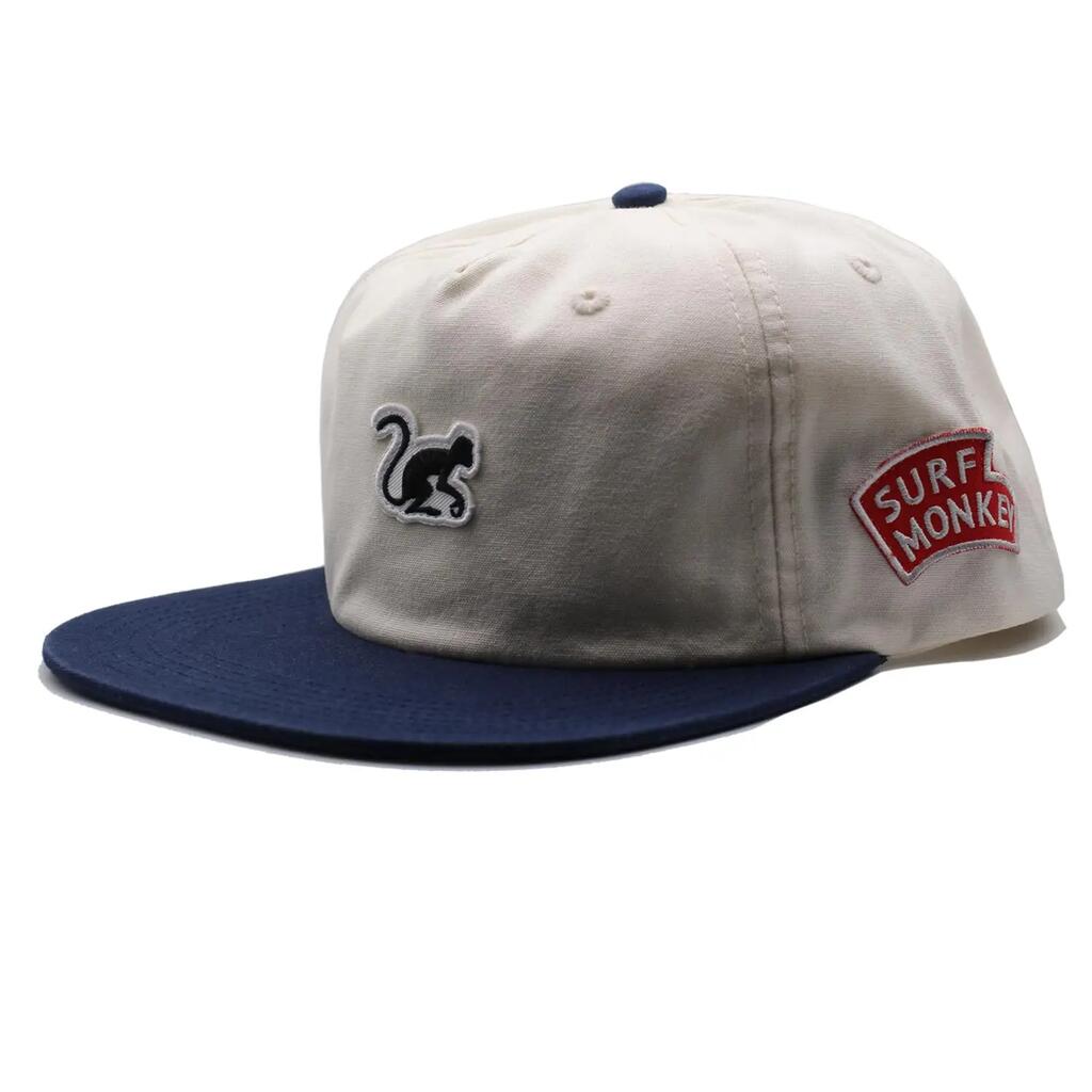 5P Cap for Men/Women -  Cotton - One Size (Navy White)