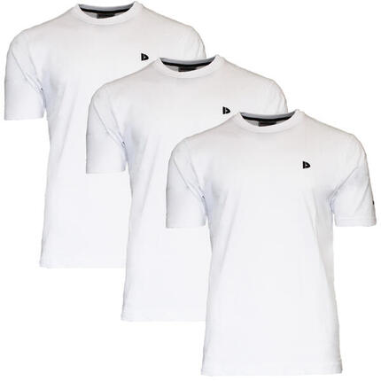 Lot de 3 t-shirts homme Vince, col rond, 100 % coton