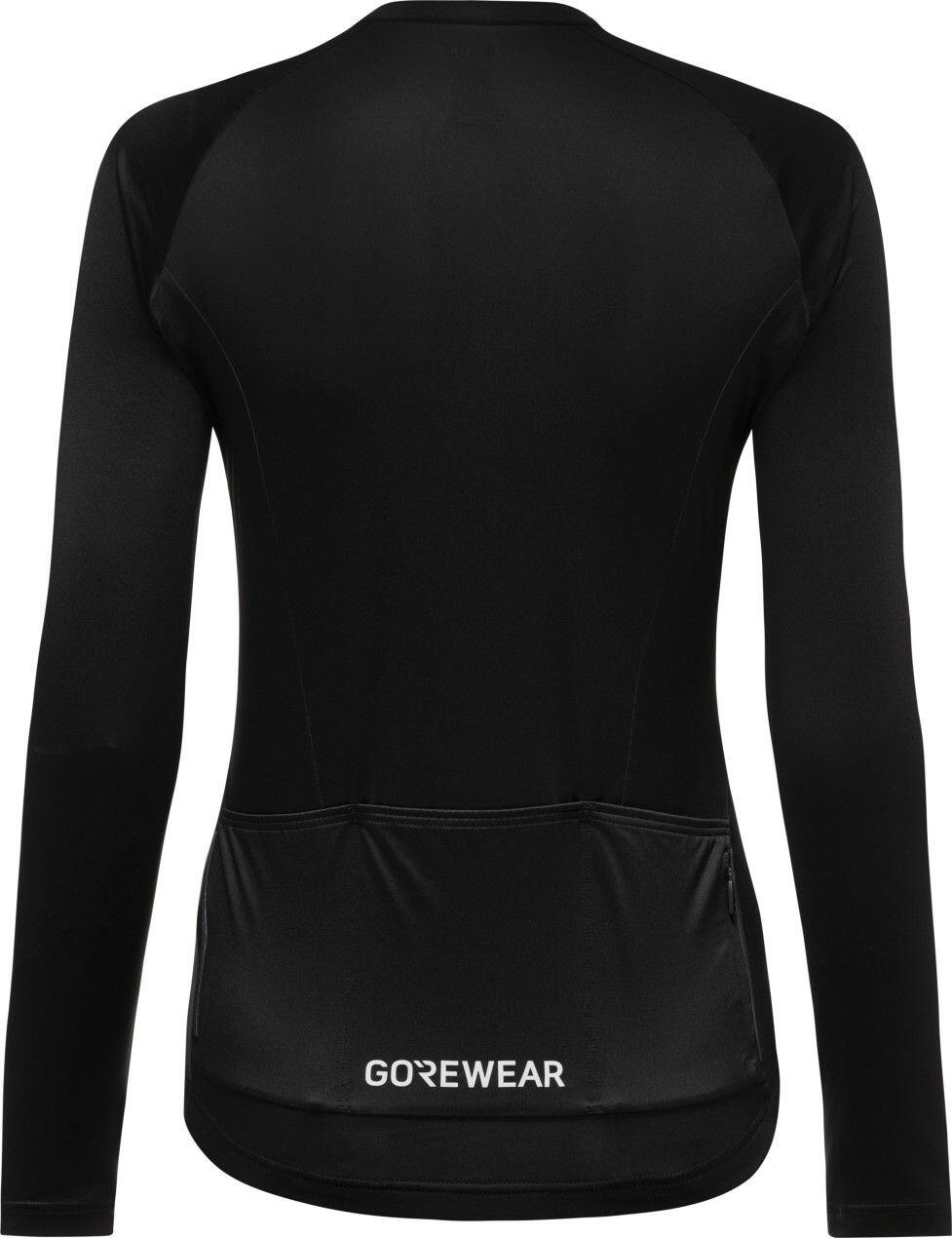 Maillot de manga larga Gore Wear Spinshift para mujer Negro 2/6