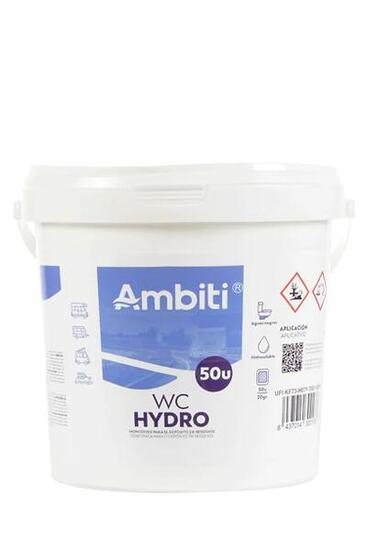 Ambiti Hydro Plus sachets hydrosolubles parfumés WC chimiques cassette 50 doses