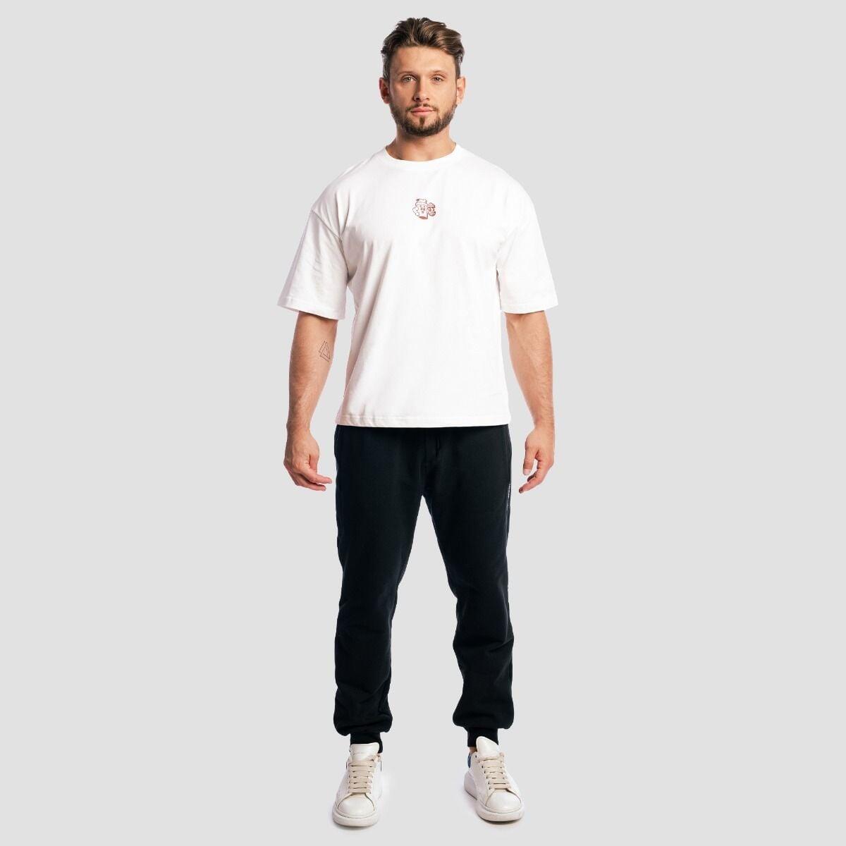 Uomo palestra t-shirt 230 GSM bianca Shaker 4/6