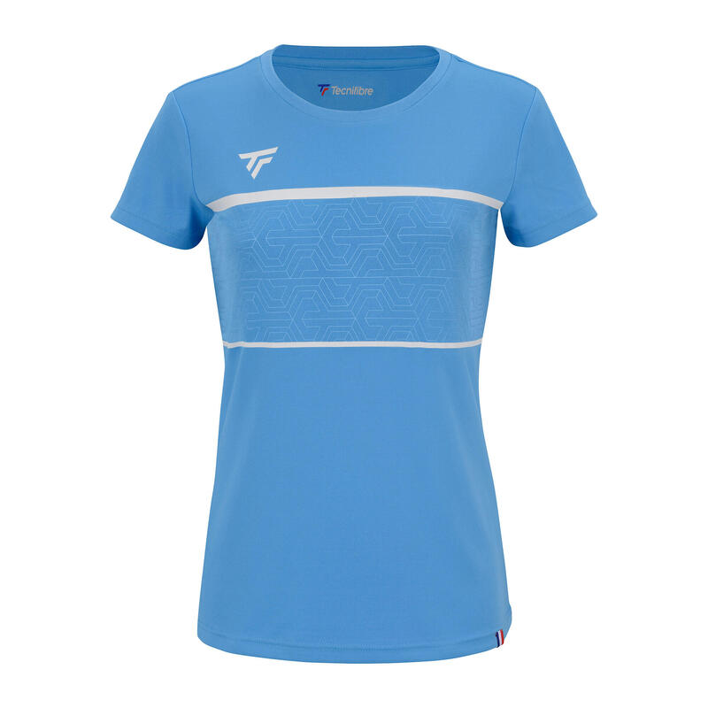 W. TEAM TECH TEE AZUR XS