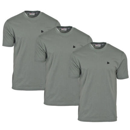 Lot de 3 t-shirts homme Vince à col rond, 60 % coton / 40 % polyester