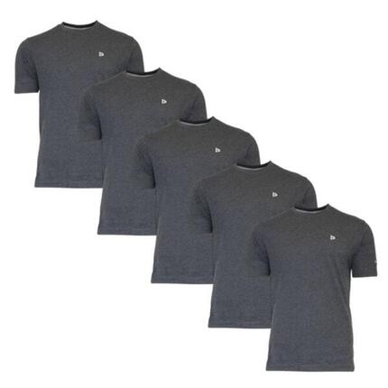 Lot de 5 t-shirts homme Vince, col rond, 100 % coton
