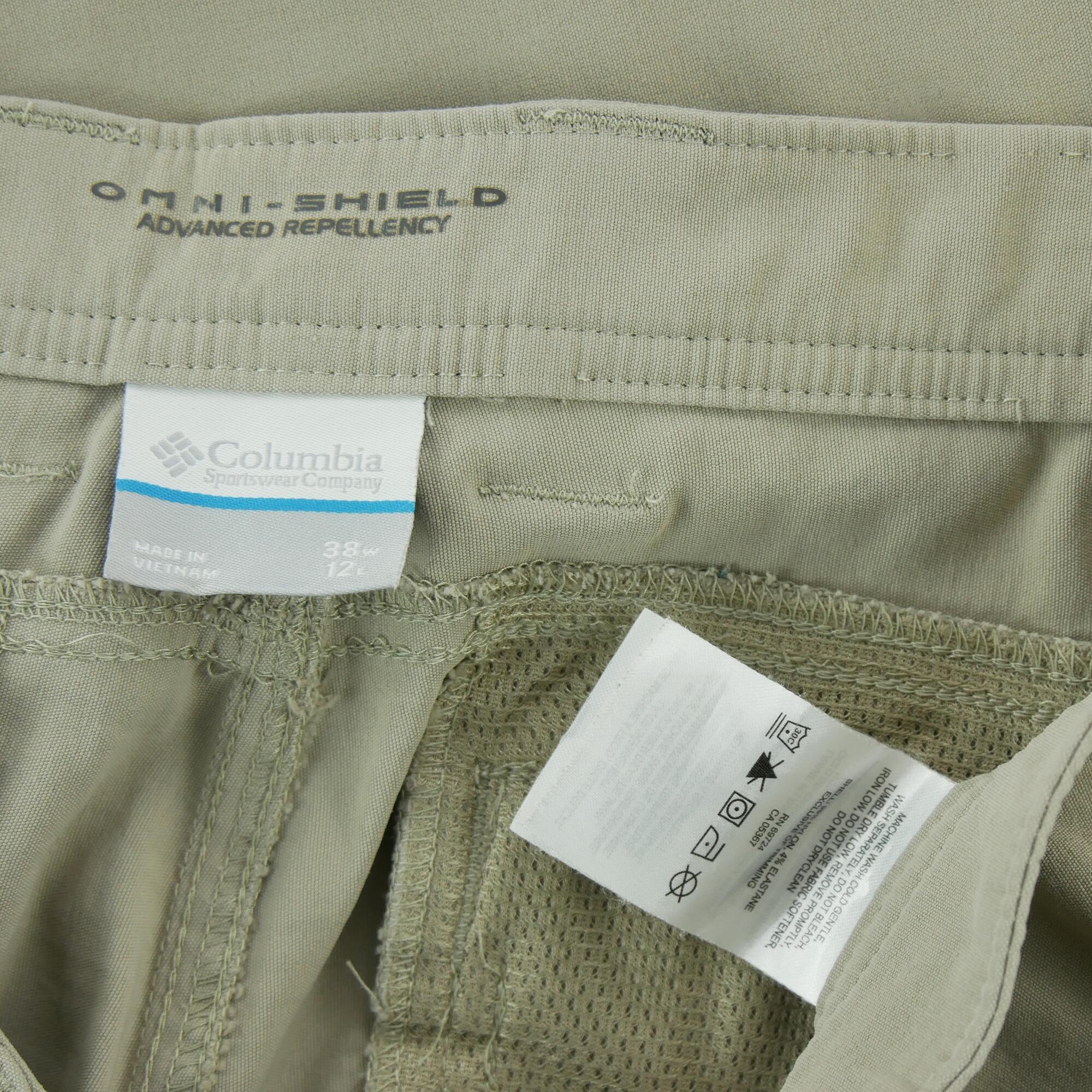 Refurbished - Columbia Herren Kurz Hose Omni-Shield - In gutem Zustand 7/7