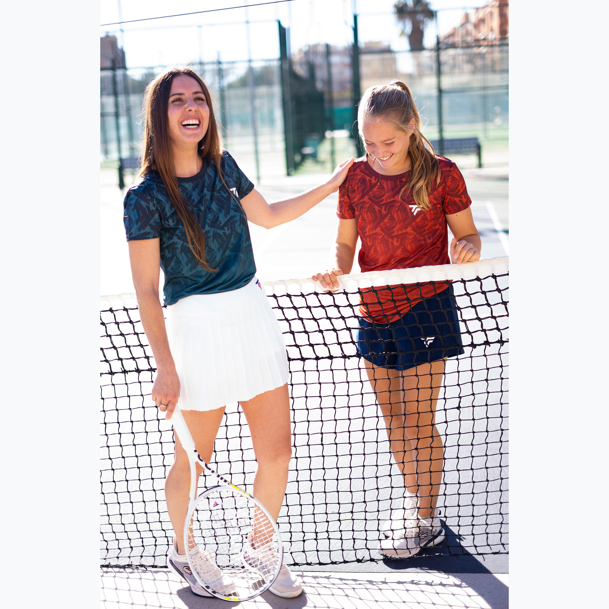 T-shirt femme Tecnifibre X-loop Teal 7/7