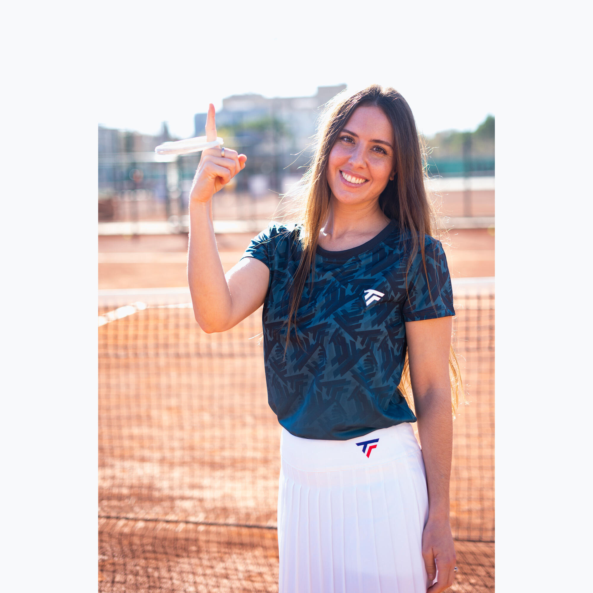 T-shirt femme Tecnifibre X-loop Teal 6/7
