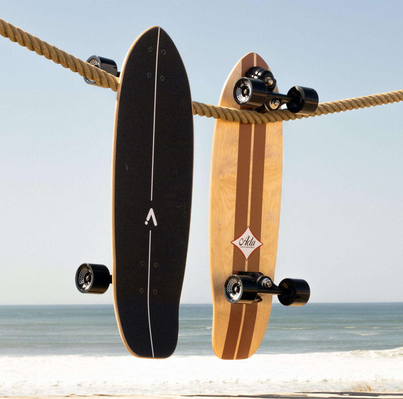 ACTA Surfskate Timber 31" – Madeira Natural - Prancha de Surfskate de 7 Camadas 2/6