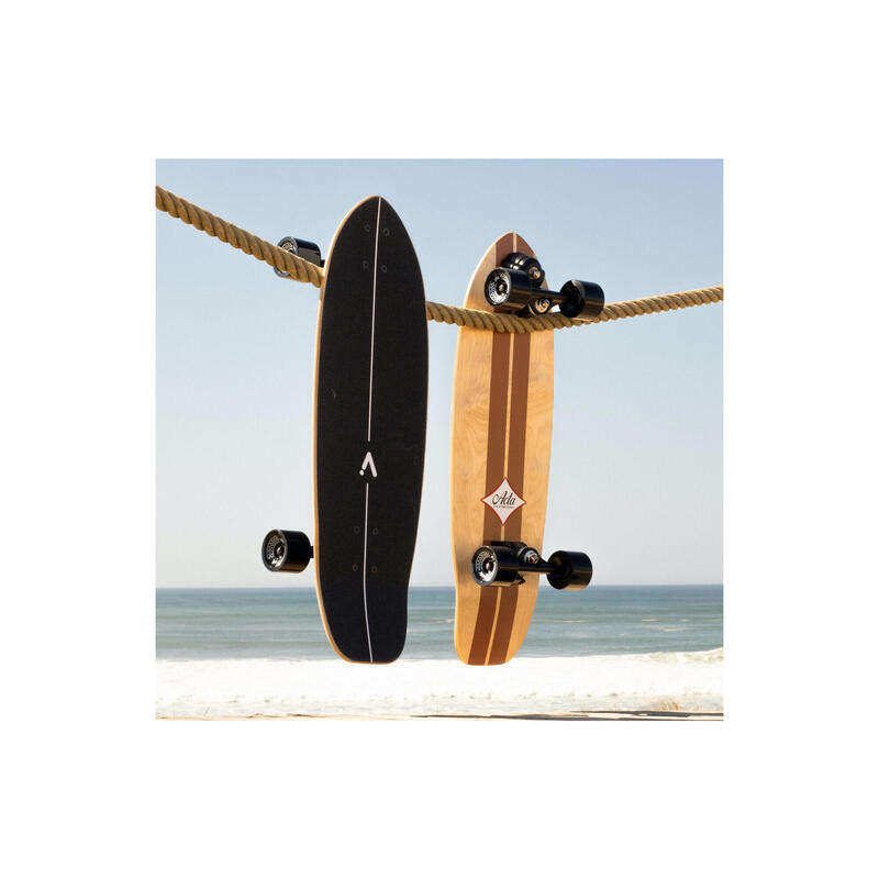 Surfskate Timber 31" – Lemn Natural - Placă de Surfskate din Arțar cu 7 Str