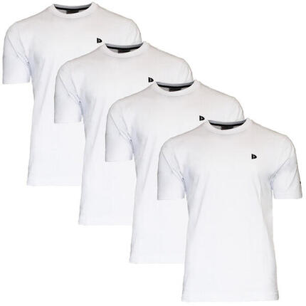 Lot de 5 t-shirts homme Vince, col rond, 100 % coton