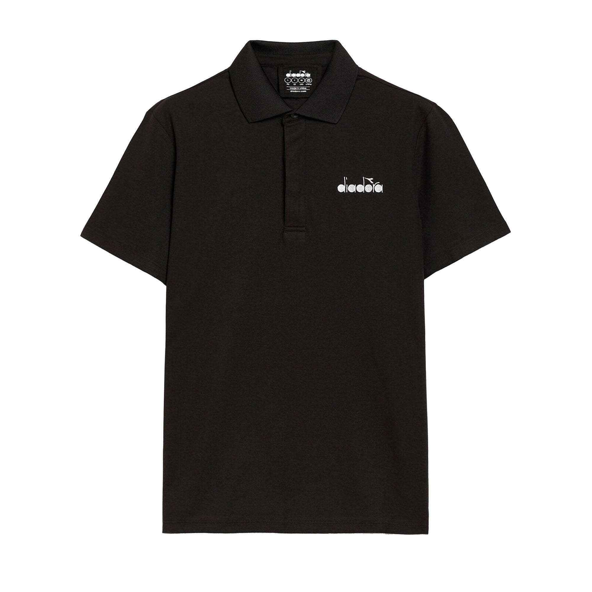 Heren polo shirt Diadora Statement nero 7/7