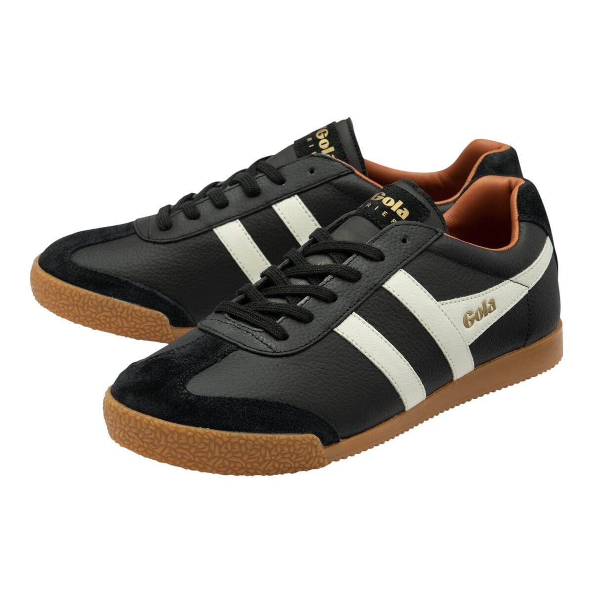Baskets Homme Baskets Gola HARRIER LEATHER Noir Gola 3/7