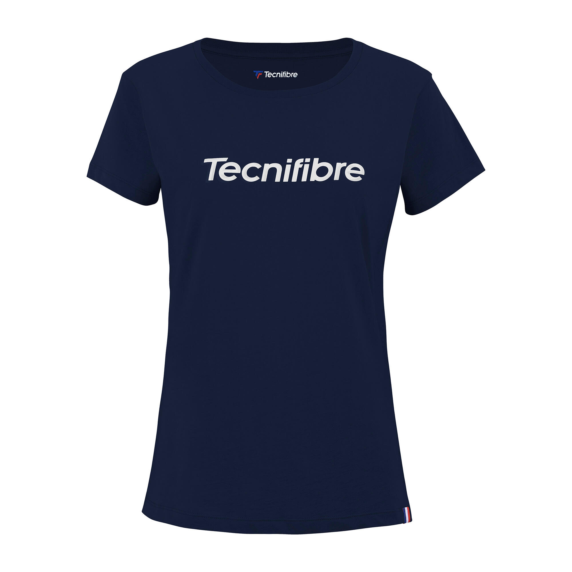 T-shirt de algodão feminino Tecnifibre Team 6/6