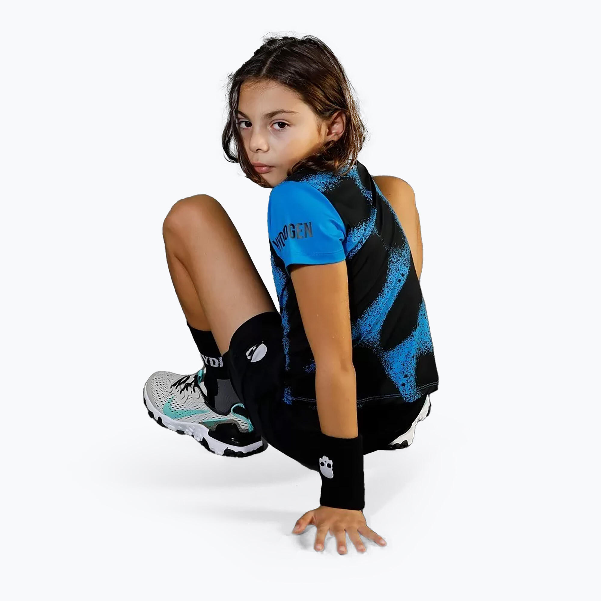 Kindertennis T-shirt HYDROGEN Spray Tech 6/7