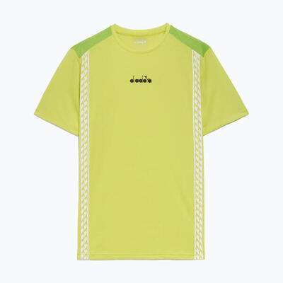 Maglietta uomo Diadora Challenge verde sorgente