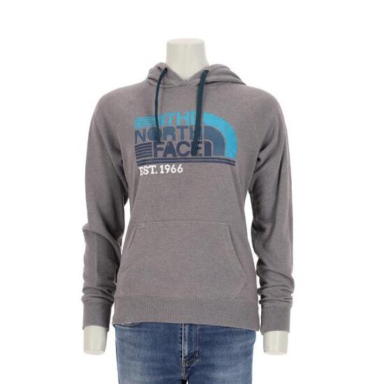 Second hand - Felpa con cappuccio donna The North Face grigia - Stato eccellente