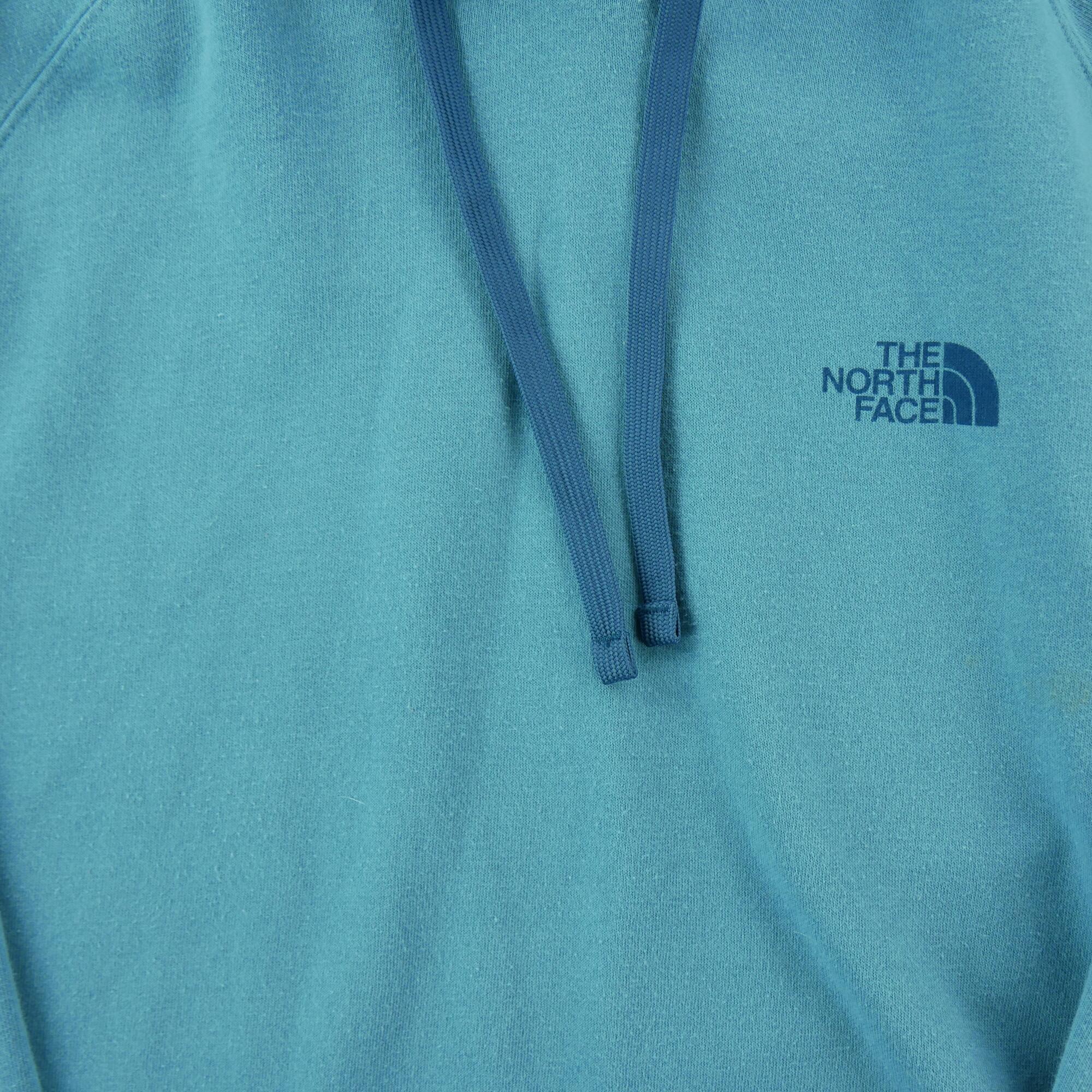 Seconde vie - Sweat à capuche Femme  TNF Turquoise - Bon état 3/7