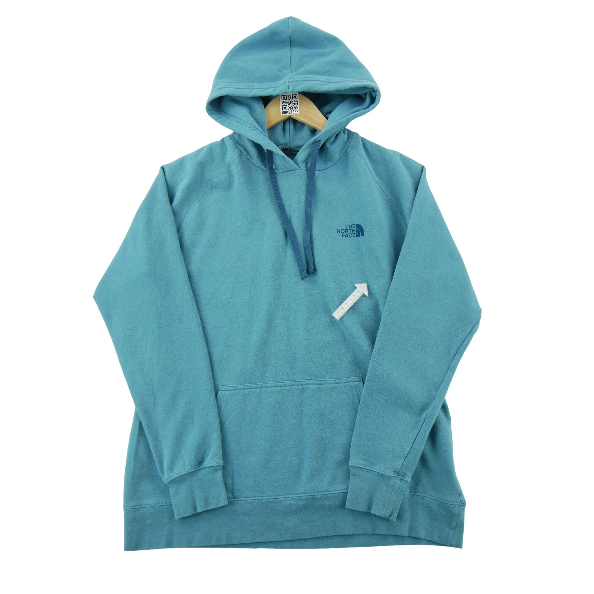 Seconde vie - Sweat à capuche Femme  TNF Turquoise - Bon état 5/7