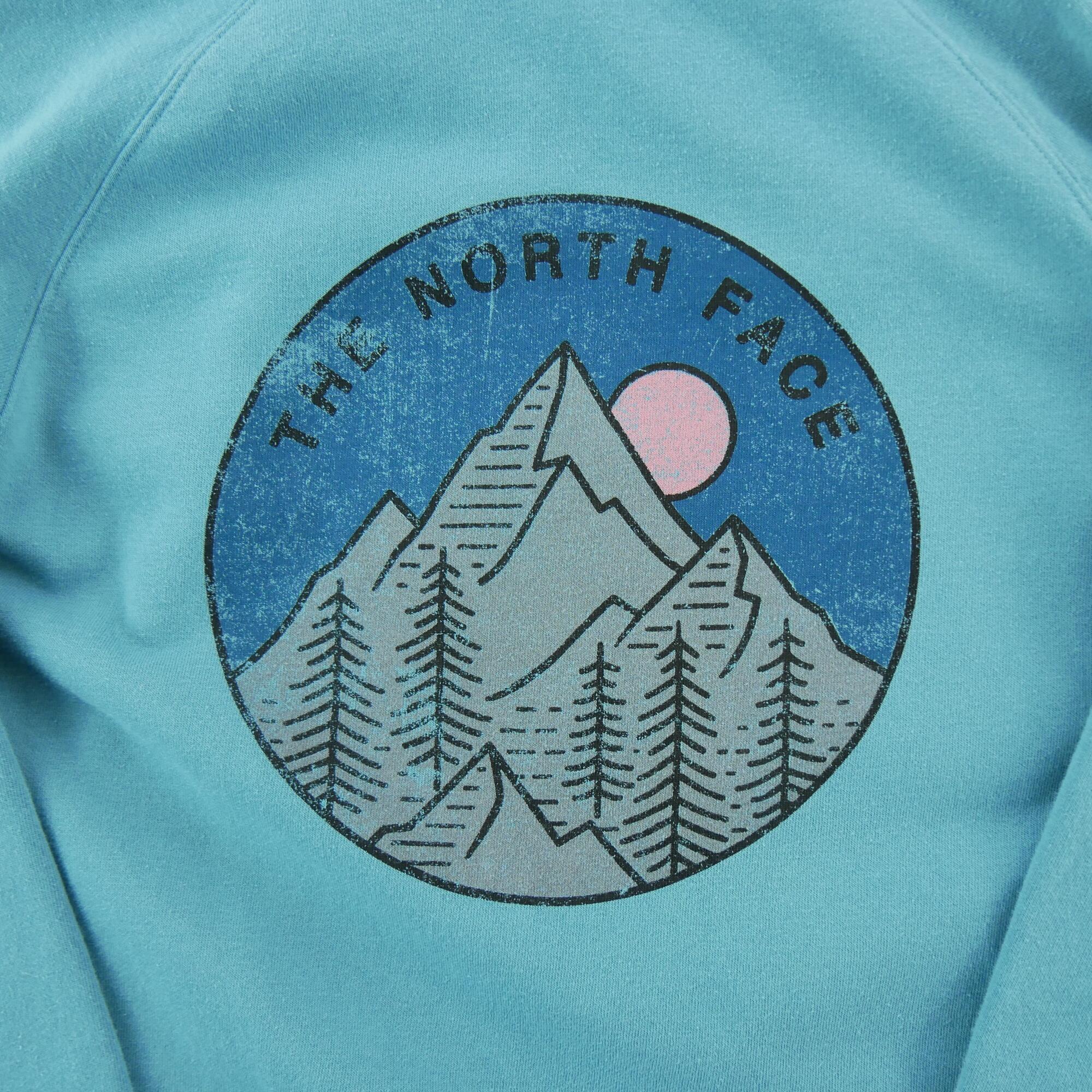 Seconde vie - Sweat à capuche Femme  TNF Turquoise - Bon état 4/7