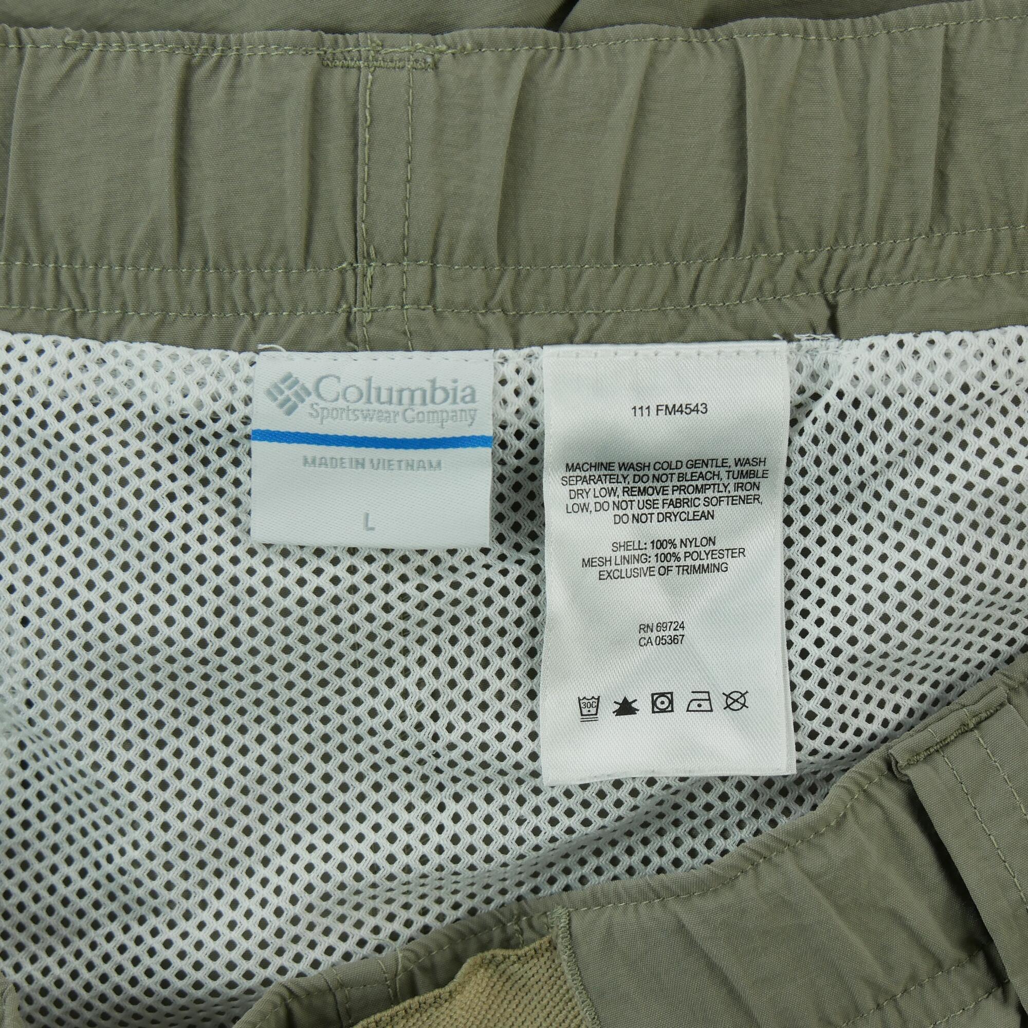 Tweedehands - Short heren PFG Omni-Shade Columbia - Zeer goede staat 6/6