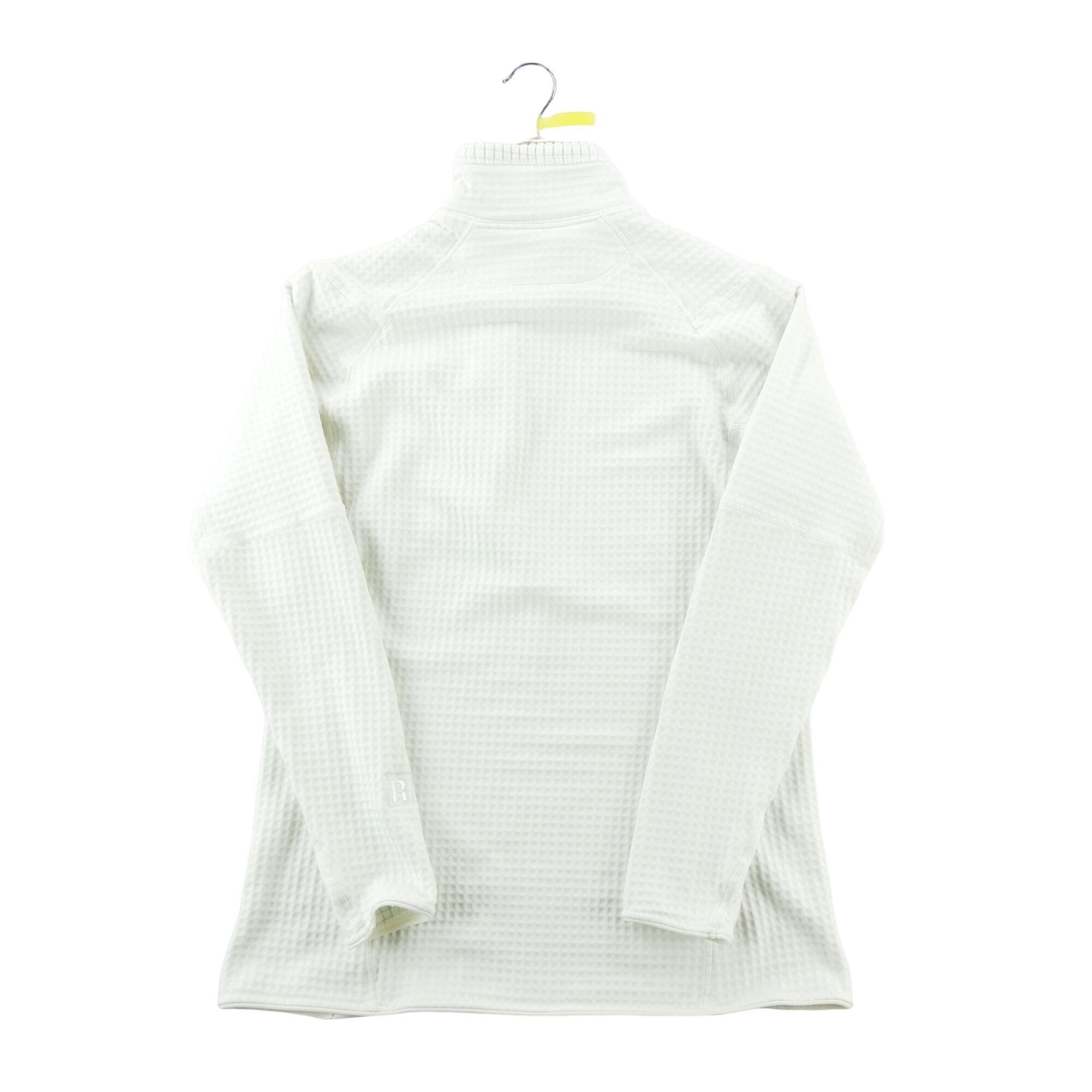 Seconde vie - Pull polaire Femme  R1 Polartec Blanc - Bon état 2/7
