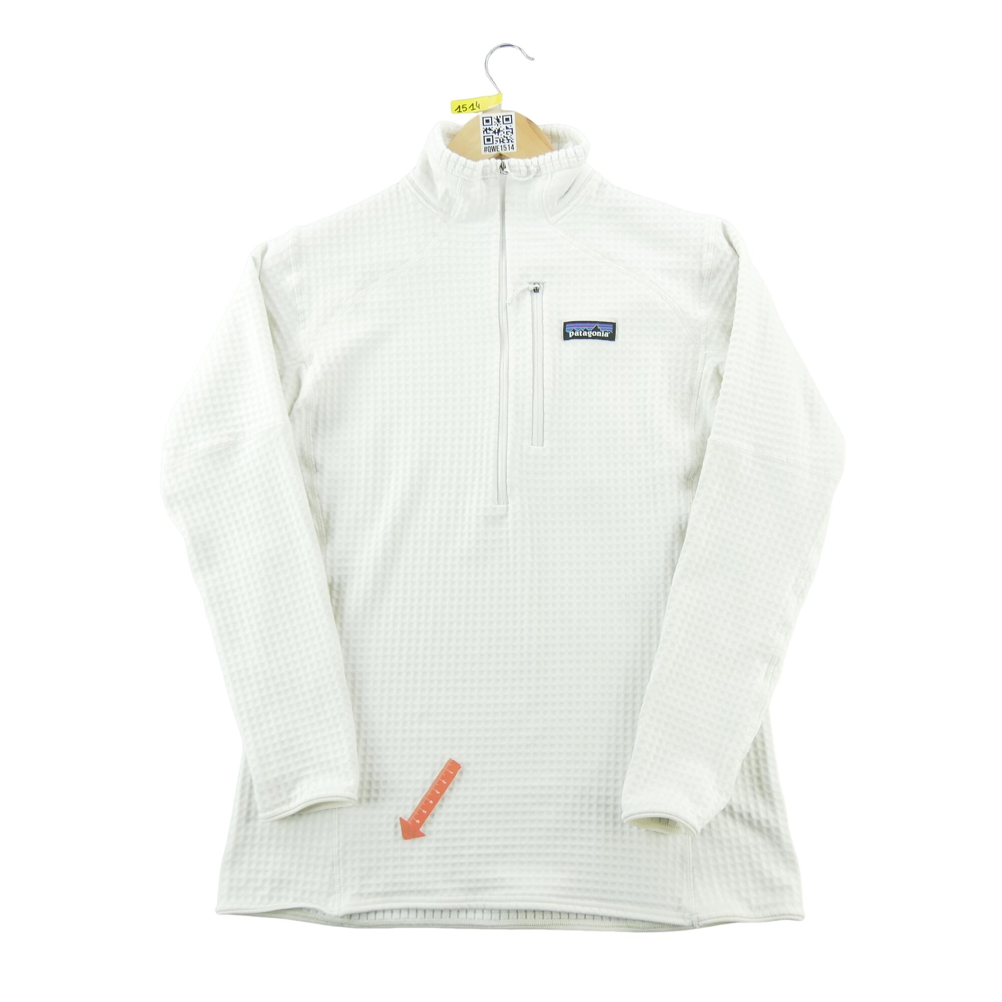 Seconde vie - Pull polaire Femme  R1 Polartec Blanc - Bon état 6/7